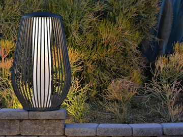 TINK600 - Solar powered aluminium lantern by Les Jardins® - view 3